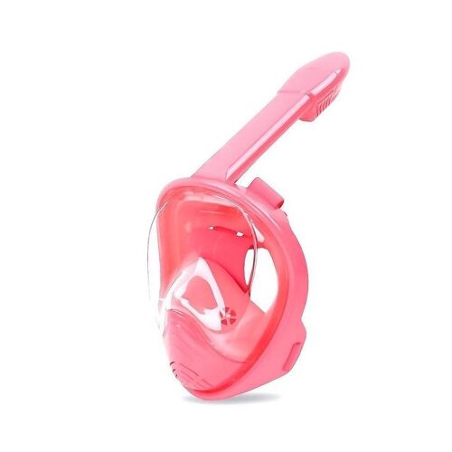 Masque De Plongée Intégral Pour Enfants Avec Support Pour Caméra - Vue Panoramique À 180°, Ajustement Confortable, Antibuée, Rose - Parfait Pour Les Jeunes Explorateurs !