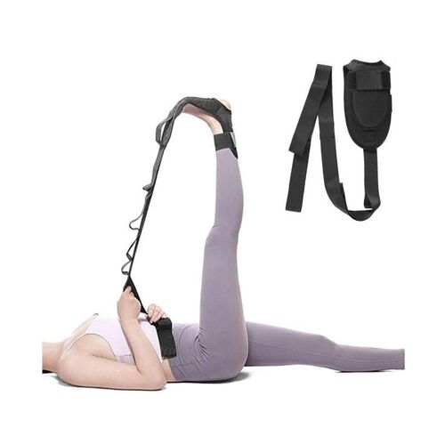 Sangle D'étirement De Yoga Haut De Gamme Pour Plus De Flexibilité Et De Prévention Des Blessures - Ceinture D'exercice Souple, Durable Et Polyvalente Pour Des Étirements Et Une Tonification En Toute Sécurité