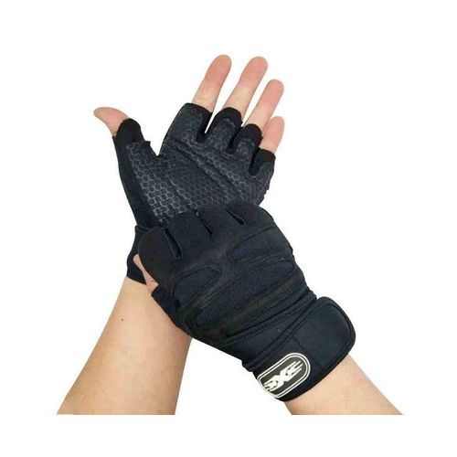 Gants De Fitness Mi-Doigts Extensibles De Qualité Supérieure - Respirants, Antidérapants Et Réglables Pour Les Sports Et Activités De Plein Air