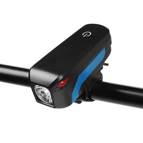 Feu Avant Haute Puissance 350 Lumens Et Klaxon 140 Db - Éclairage Avant Multimode Pour Plus De Sécurité Et De Visibilité Lors Des Sorties Nocturnes