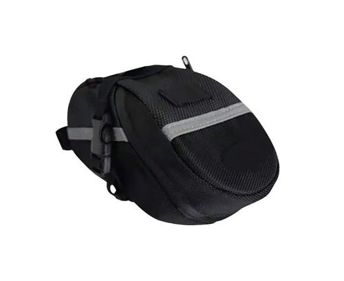 Sacoche De Selle Arrière Polyvalente Et Étanche Pour Vtt Avec Sangles Réfléchissantes Et Support Pour Feu Arrière - Sacoche De Selle Compacte Et Durable