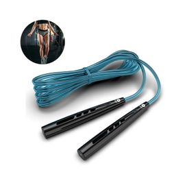 Corde À Sauter Réglable À Grande Vitesse Avec Roulements Silencieux - Poignée Ergonomique Et Anti-Emmêlement Pour Tous Les Niveaux - Idéale Pour Le Fitness Et L'entraînement