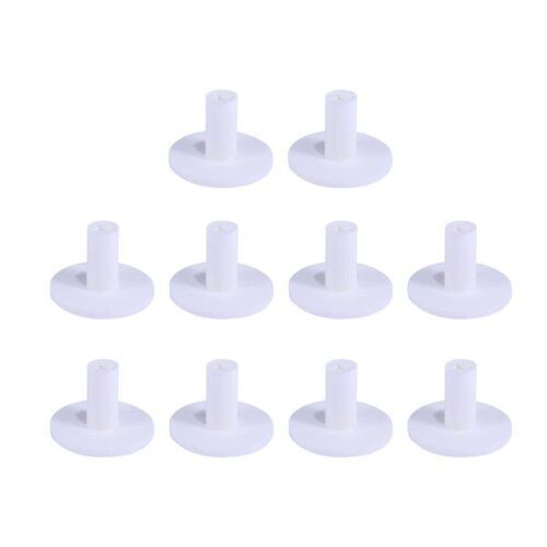 Lot De 10 Tees D'entraînement De Golf En Caoutchouc Durable - Stables, Légers, Parfaits Pour L'entraînement En Intérieur Et En Extérieur