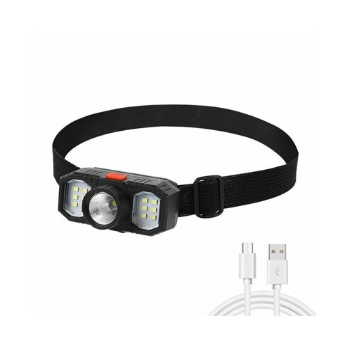 Lampe Frontale Led Haute Performance Avec Variateur Multi-Niveaux Pour Le Camping, La Randonnée Et Les Aventures En Plein Air