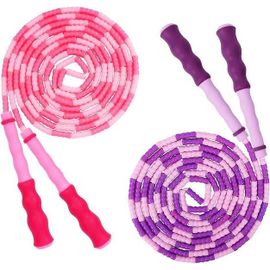 Corde À Sauter Réglable Funfit Pour Enfants - Sans Enchevêtrement, Poignées Ergonomiques, Longueur Personnalisée, Parfaite Pour Les Jeux Actifs Et Les Entraînements !