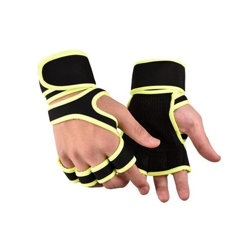 Gants De Sport Sans Doigts Haut De Gamme ¿ Ultra-Légers, Antidérapants, Respirants, Lavables, Parfaits Pour L'haltérophilie Et Les Entraînements En Salle De Sport