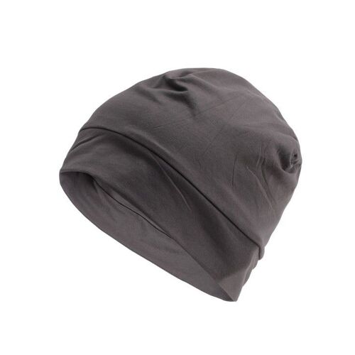 Bonnet De Nuit Léger Et Respirant Pour Hommes Et Femmes ¿ Doublure De Casque Polyvalente Et Casquette De Course Gris Foncé, Idéal Pour Les Activités De Plein Air