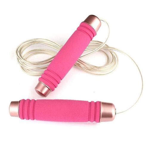 Corde À Sauter Personnalisable Avec Roulements À Billes Et Poignées En Mousse Antidérapantes ¿ Idéale Pour Le Cardio, Le Mma, La Boxe Et L'endurance