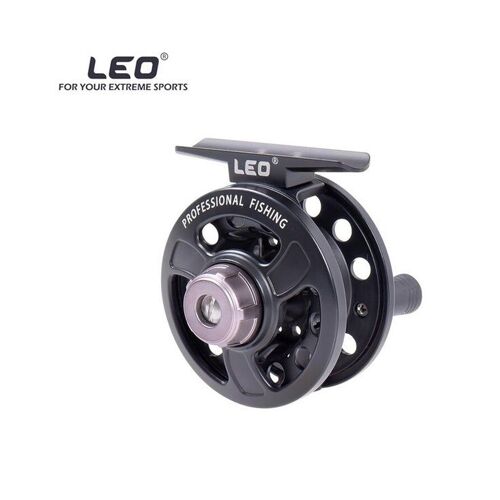 Moulinet De Pêche À La Mouche 3bb Entièrement En Métal - Équipement Polyvalent Pour La Pêche Sur Glace, En Radeau Et À La Mouche, Léger Et Durable, Fonctionnement Fluide, Design Compact