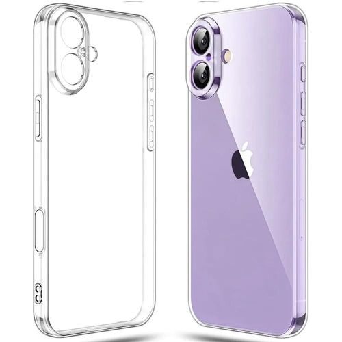 Coque Pour Iphone 17 - Protection Silicone Transparent Antidérapante Souple Anti-Rayures - Efconnection