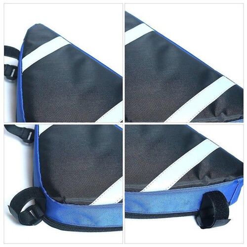 Sacoche De Cadre Vtt Polyvalente ¿ Pochette De Cyclisme Durable Pour Vélos De Route, Bmx Et Vtt ¿ Résistante Aux Intempéries Et Facile D'accès