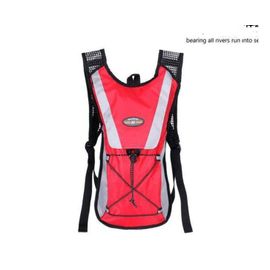 Sac À Dos D'hydratation Pour Vtt 2 L - Sac À Eau Rouge Léger, Durable Et Élégant Pour Les Aventures À Vélo