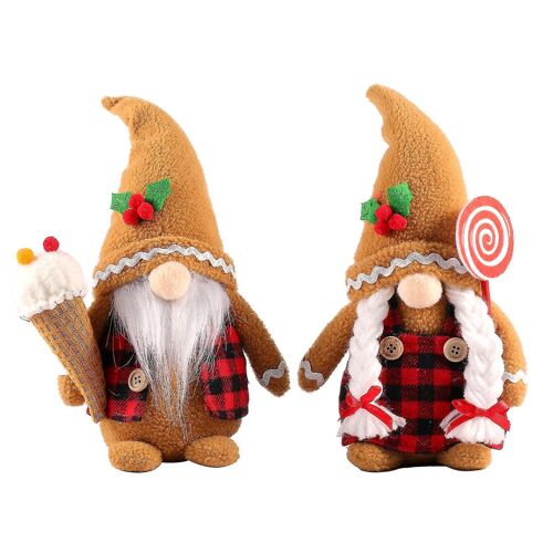vacances faites à la main,Noël elfe décoration ornements merci donner des cadeaux de jour suédois