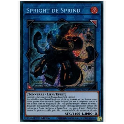 Yu Gi Oh Dabl Fr048 Spright De Sprind Secret Rare