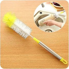 Brosses De Biberon Pour Bébé Pour Le Nettoyage Des Enfants Alimentation Au Lait Biberon Buse De Mamelon Tube Long Poignée Bouteille D'eau Nettoyage Outils De Brosse