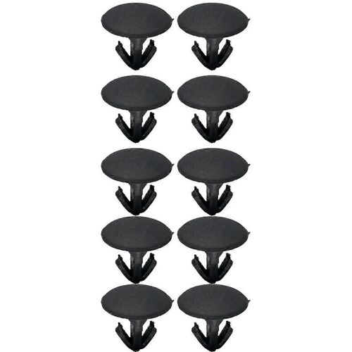 10pcs Clips Pour Nissan Qashqai X-Trail Dualis Rogue Sport 2013-On Porte Arrière Joints En Caoutchouc Garniture Coupe-Froid Retenue Fixation Rivet