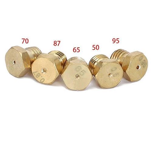 Table de cuisson à gaz 5 brûleurs Kit de conversion GPL Jets Buses Injecteurs de propane 50 65 70 87 95 Plaques de cuisson Cuisinière à gaz Jets de gaz