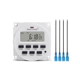 Tm618SH-2 Seconds Contrôle Minuterie Précise À Secondes 220V Avec 4 Bornes De Fil De 10CM