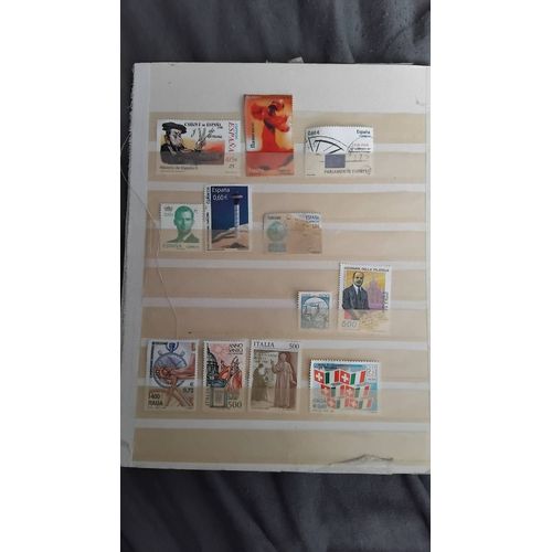Lot 12 Timbres Espagne Et Italie