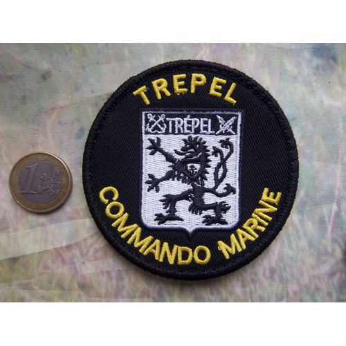 Commando Marine Trepel Écusson Collection Militaire Insigne Tissu