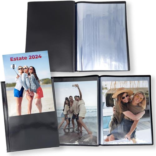 Tianyi-Album Photo 13 X 19 Cm 13 X 18 Cm \U2013 Couverture Souple Et Flexible \U2013 Parfait Pour Stocker Des Photos, Des Cartes Postales Et Des Souvenirs \U2013 5 Porte-Photos De 40 Photos Au Total