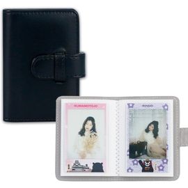 Maa-Mini Album Photo, Pour Films Et Cartes Photo Kpop De 2 X 8 Pouces, 28 Poches, Compatible Avec Fujifilm Instax Mini 12 11 9 8 90 70 40 Evo Liplay Link Instant Films (Noir)