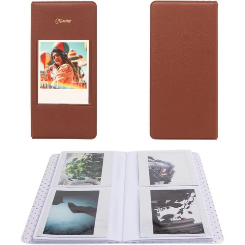 Tianyi-Album Photo Pour Appareil Photo Fujifilm Instax Wide210/Wide300/Wide400, Album Pour Polaroid, 8,6 X 10,9 Cm De Large, Album Photo À 64 Pochettes Pour Album Instax Wide 400, Pour Rangement De