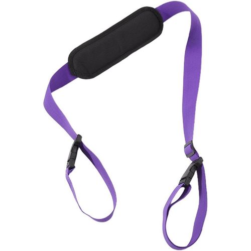 Lbgwp60-Sangle De Transport Réglable Pour Scooter Avec Coussin D'épaule Antidérapant Bleu Violet Sangle De Transport Universelle De Rechange Pour Cha De Plage Support De Sangle Tapis De Yoga