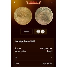 2 Ore Norvège 1917
