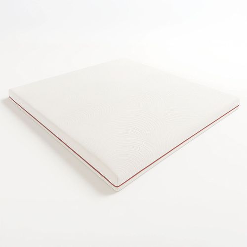 Topper double français 140 X 200 mousse mémoire 9 zones | Hauteur 5 cm | Anti-allergique