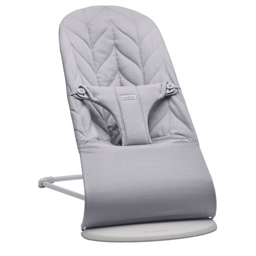 Transat Bébé Bliss Coton Matelassé Pétale Gris Clair - Babybjörn