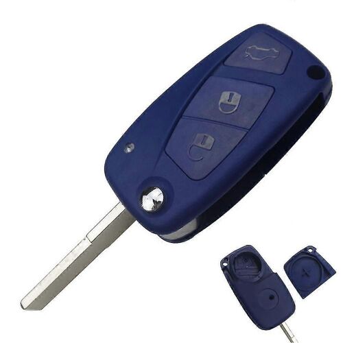 3 Boutons Remote Flip Car Key Fob Shell Case Pour Fiat Grande Punto Stilo Panda