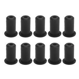 Kit d'acheminement de câbles 10pcs pour passage de câble en silicone Starlink à travers des bagues passe-fil mural pour câble de la série Starlink 0,75 pouces de diamètre noir