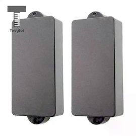 2pcs Pièces De Basse Électrique Couvercle De Micro Scellé Pas De Trou Pour Parties De Basse Pb À 4 Cordes