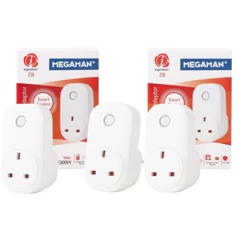Lot de 3 Prises Connectées WiFi Megaman