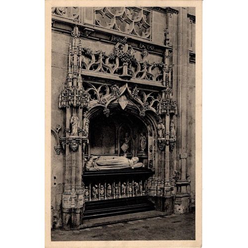 Carte Postale Ancienne Eglise De Brou Tombeau De Marguerite De Bourbon