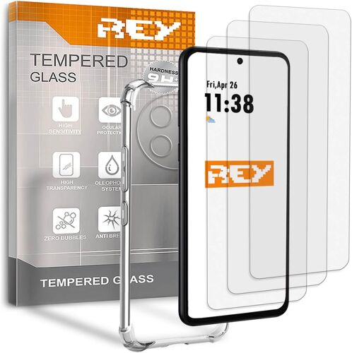 KAL-Lot De 3 Verre Trempé Et Coque Anti-Shock Pour X9C - Magic 7 Lite 5G, Verre Trempé Et Silicone Tpu Haute Résistance