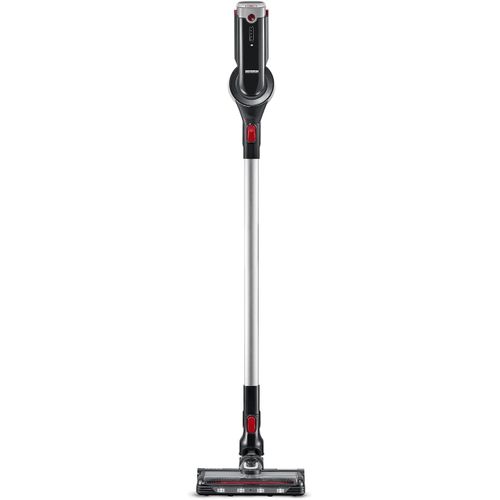 Aspirateur À Balai Et À Main 2 En 1,Aspirateur À Batterie Puissant,Aspirateur Sans Fil Offrant Jusqu'À 60 Minutes D'Autonomie,Batterie Remplaçable Comprise,Noir Mat/Rouge,Hv 7168