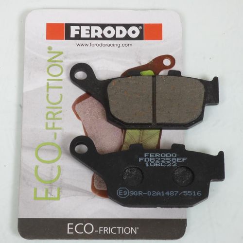 Plaquette De Frein Ferodo Pour Moto Kawasaki 650 Versys 2015 À 2016 Le650efda / Ar Neuf