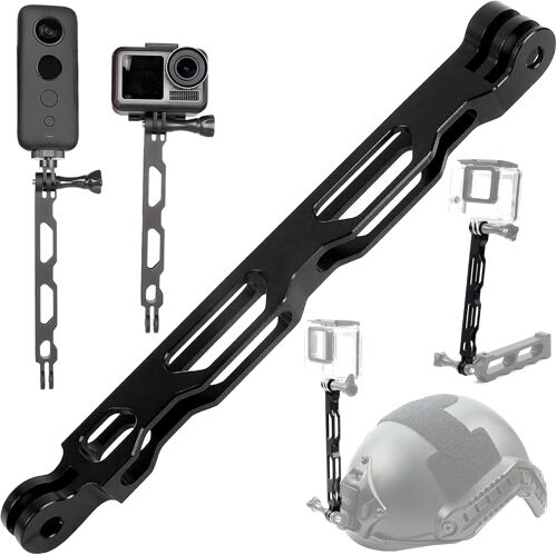MoK Camera Extension Arm, Headset Extension Arm, GoPro Accessories Helmet Extender, Aluminum Alloy Extension Arm for Gopro Hero 8/7/6/5/4/3 and Action Camera