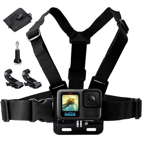 Action Camera Straps, Compatible with All Gopro and Action Cameras (Chest)