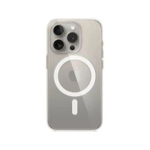 Apple - Coque De Protection Pour Téléphone Portable - Compatibilité Avec Magsafe - Polycarbonate - Clair - Pour Iphone 15 Pro