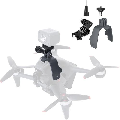 Action Camera Drone Mount Light Fill Double Head J Buckle for GoPro