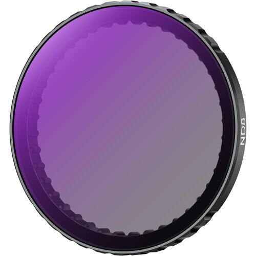 Nd8 Snap-On Filter Compatible With Dji 0smo Action 3/4/5 Pro Hd Nano Coatings Waterproof Anti Scratch Lightweight