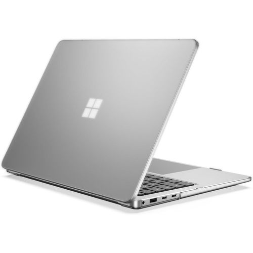 Coque Antichoc pour Microsoft Surface Laptop 7 13.8 Pouces, Étui Protection Mince Simple en PC, Utilisation Optimale -Clair Givré