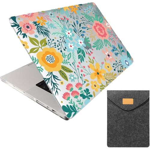 2 en 1 Coque pour MacBook Pro 16 Pouces 2021 2023 2024 (M1 A2485 / M2 A2780 / M3 A2991/ M4 A3403 A3186), Rigide Étui & Laptop Sleeve Bag, X85-21