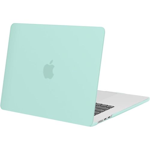 Coque Compatible avec MacBook Air 15 Pouces M4 M3 M2 A3241 A3114 A2941 avec Liquid Retina 15,3 Pouces & Touch ID,Coque Protection Rigide pour Mac Air 15 2025 2024 2023 Release,Vert Menthe