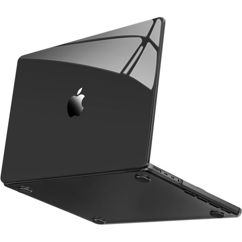 Compatible avec MacBook Pro 14 Pouces 2024 2023 2022 2021 M4 M3 M2 M1 Pro Max A3112 A3185 A3401 A2918 A2992 A2779 A2442,Coque Rigide Dépasser la Beauté Naturelle Case Plastique,Noir Cristal