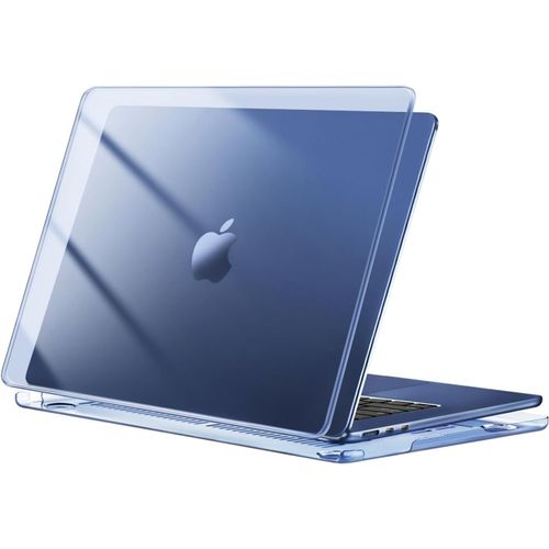 Coque Compatible Avec Macbook Air 15 Pouces M4 M3 M2 A3241 A3114 A2941 Avec Liquid Retina 15,3 Pouces & Touch Id,Coque Protection Rigide Pour Mac Air 15 2025 2024 2023 Release,Minuit Cristal