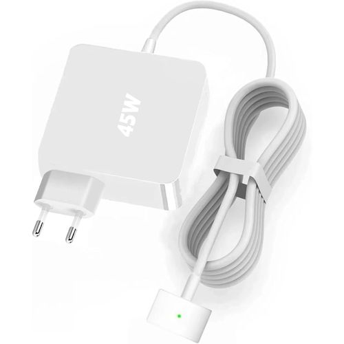 Chargeur Mac Book Pro 45W,Remplacement T-Tip Ordinateur Portable Adaptateur Alimentationpour Mac Book Pro de 13 et 15 Pouces (2012-2017) modèles A1435, A1436, A1465, A1466
